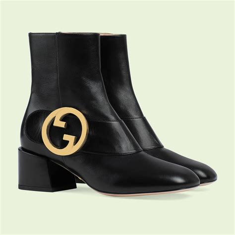 gucci blondie ankle boot|Gucci high heel boots women.